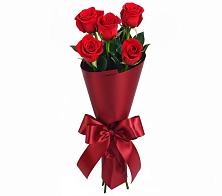 Букет 5 Красных роз Эдлесс Лав в Нартан