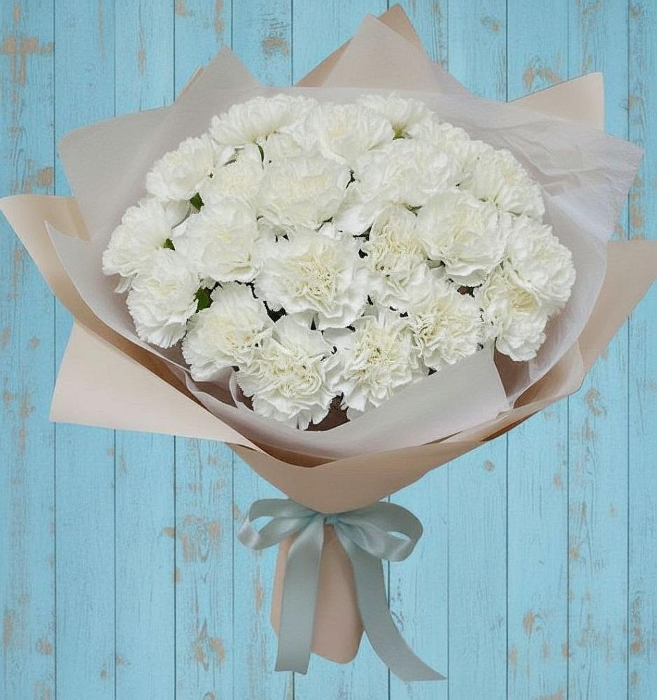 Букет цветов из: Гвоздики в Нартан