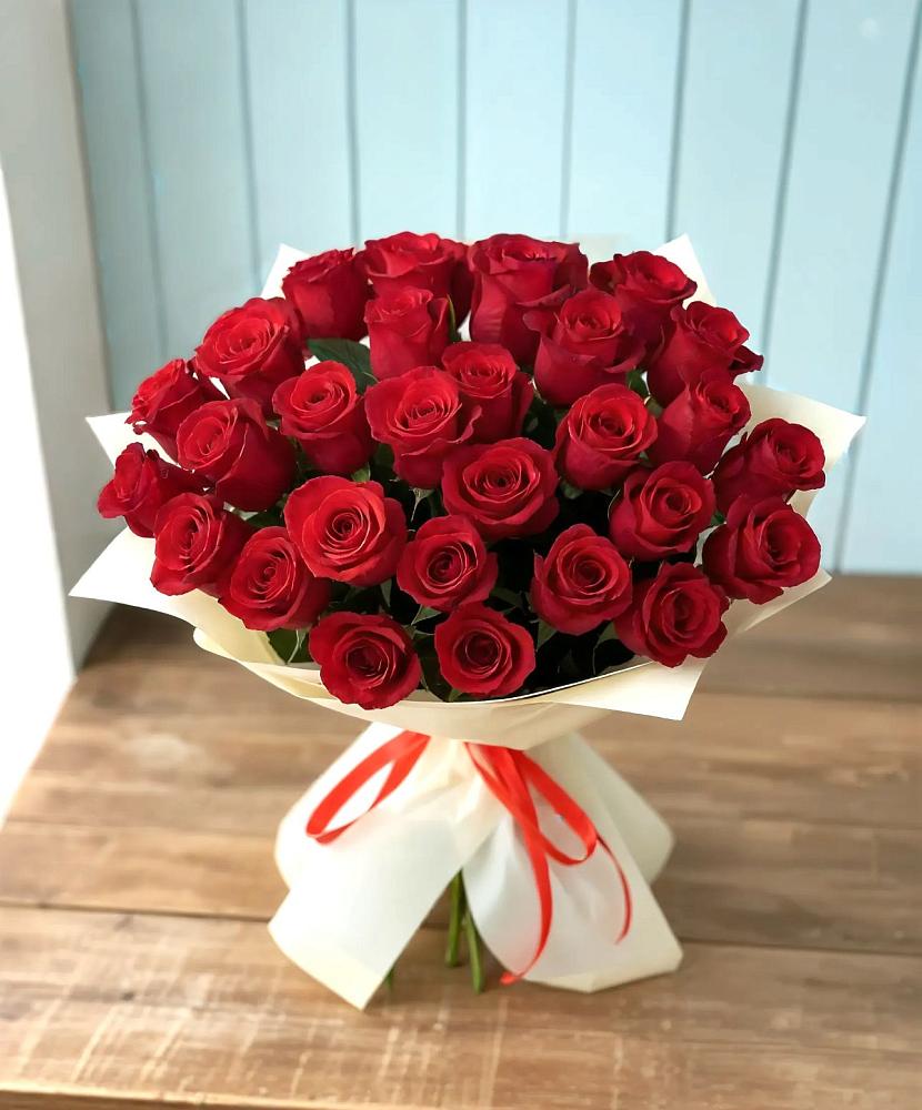 Букет 29 Красных роз в Нартан