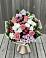 Букет цветов из: Альстромерии, Гвоздики, Розы и Хризантемы в Нартан