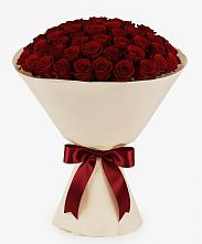 Букет 101 Бордовая роза Блэк Бакарра в Нартан