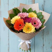 Букет цветов из:  Герберы #REPLACE_PRED# Нартан