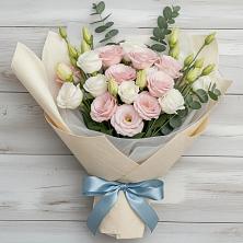 Букет цветов из:  Лизиантусы в Нартан