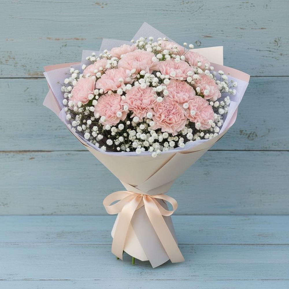 Букет цветов из: Гвоздики в Нартан