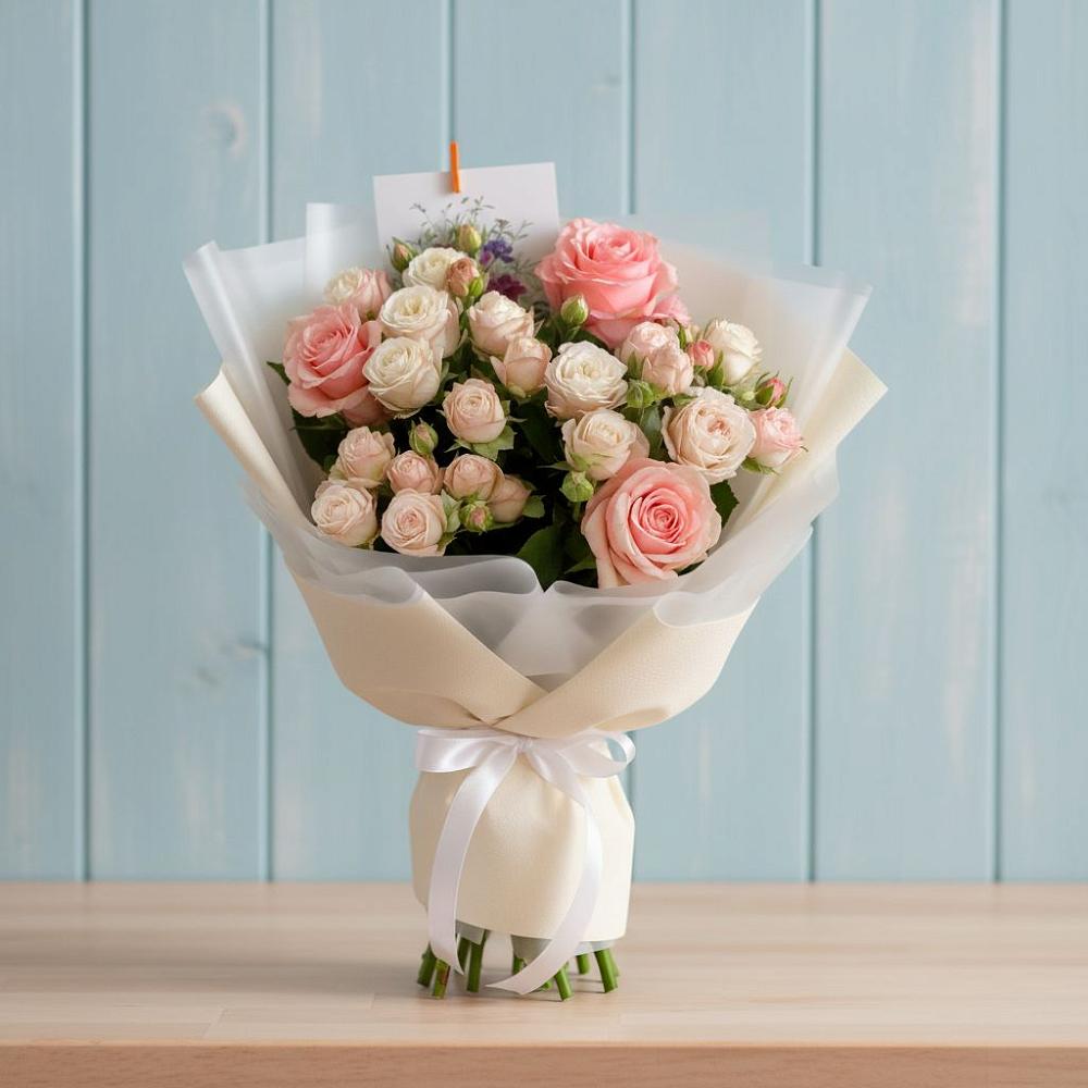 Букет цветов из: Розы в Нартан