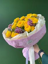 Букет Кустовые желтые розы #REPLACE_PRED# Нартан