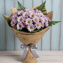Букет цветов из:  Хризантемы #REPLACE_PRED# Нартан