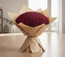 Букет 101 Красная роза в Нартан