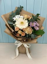 Букет цветов из:  Герберы и Хризантемы в Нартан