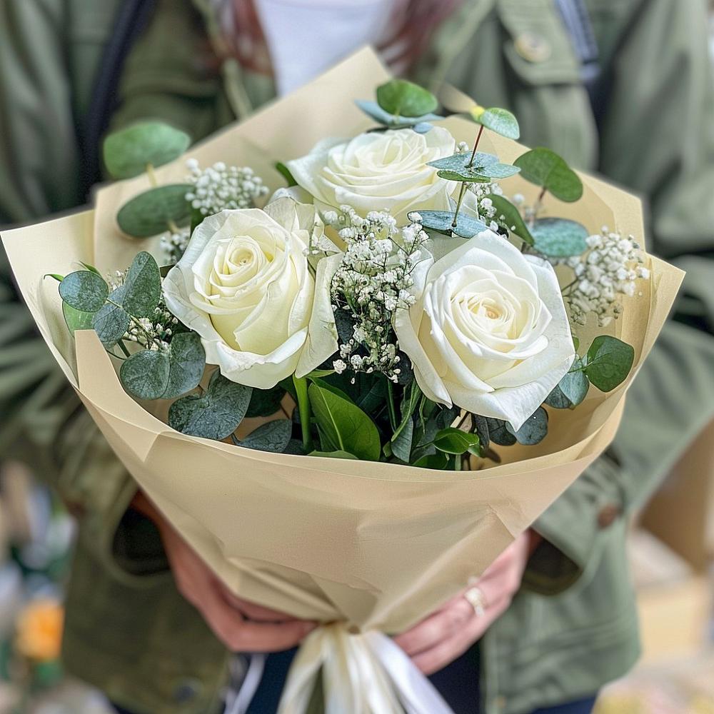 Букет цветов из: Розы в Нартан