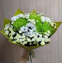 Букет цветов из:  Хризантемы #REPLACE_PRED# Нартан