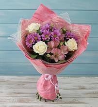 Букет цветов из:  Герберы #REPLACE_PRED# Нартан