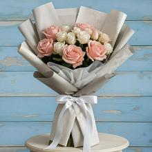 Букет цветов из:  Розы #REPLACE_PRED# Нартан