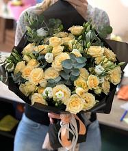 Букет цветов из:  Розы и Лизиантусы #REPLACE_PRED# Нартан