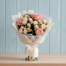 Букет цветов из:  Розы #REPLACE_PRED# Нартан